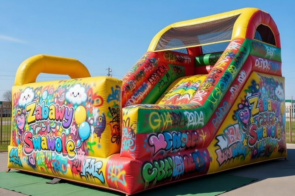 Dmuchana zjeżdżalnia na wynajem Zabawy i Swawole Nowy Targ, Podhale, Małopolska, Śląsk, Podkarpacie, Świętokrzyskie, cała polska